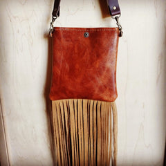 Small Crossbody Handbag w/ Laredo Tooled Leather