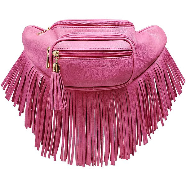 Fashion Fringe Tassel Fanny Pack Waist Bag