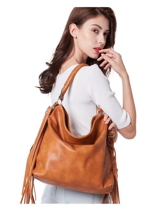 Women hobo bag finge purse