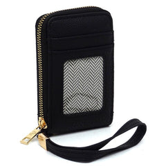 Fashion Accordion Card Holder Wallet Wristlet