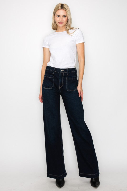 HIGH RISE MODERN WIDE JEANS