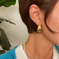 So Chic Jeweled Teardrop Earrings