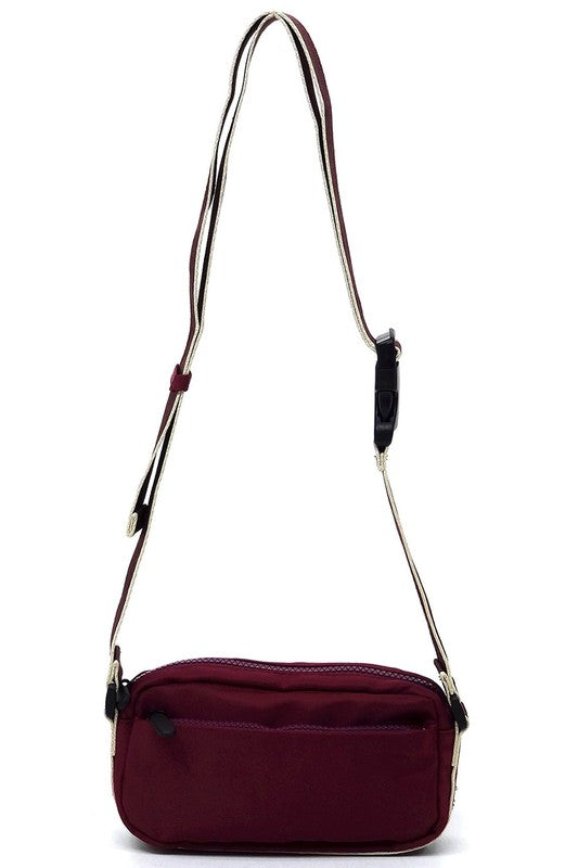 Nylon Fanny Pack Crossbody Bag
