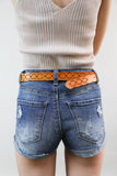 Bohemian Punched Out Belt