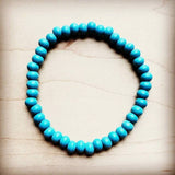 Bracelet Bar Blue Turquoise Stackable Bracelet