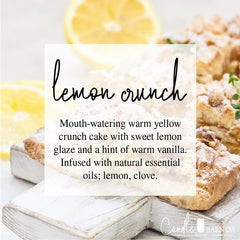 Lemon Crunch 4oz Mason Pure Soy Candle