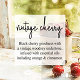 Vintage Cherry 4oz Mason Pure Soy Candle