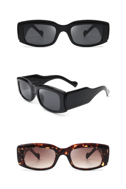 Retro Rectangle Vintage Fashion Sunglasses