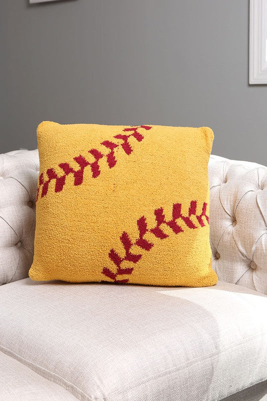 Luxury Softball Baseball Print Cushion Cover