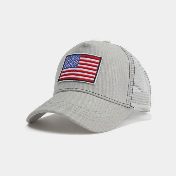 American Flag Unisex Trucker Hat