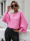 Women's Long Sleeve Flayaway Sleeve Sweater