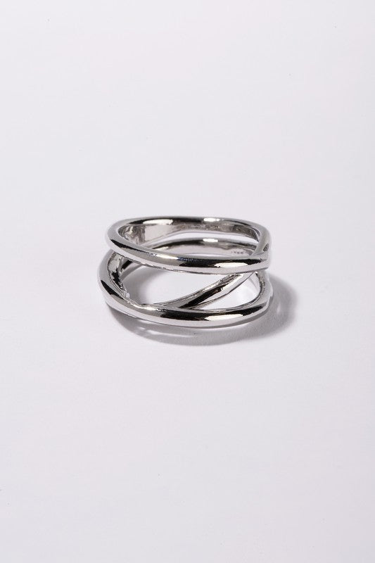Architecture ring   silver